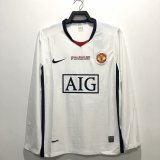 MUFC 2009 Final Roma Away Retro Long Sleeve Jersey
