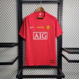 MUFC 2008 CL Final Home Retro Jersey