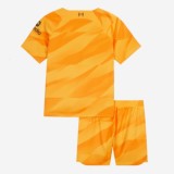 Kids Liverpool 23/24 Goalkeeper Jersey and Short Kit