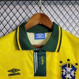 Brazil 1991/1993 Home Retro Jersey