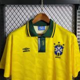 Brazil 1991/1993 Home Retro Jersey