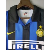 Inter Milan 1998/1999 Retro Home Long Sleeve Jersey