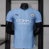 Player Version Manchester City 24/25 Home Authentic Jersey