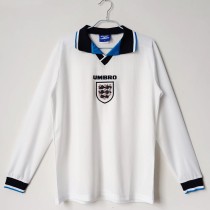 England 1995/1996 Home Retro Long Sleeve Jersey