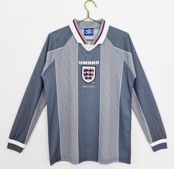 England 1996/1997 Away Retro Long Sleeve Jersey