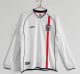 England 2002 World Cup Home Retro Long Sleeve Jersey