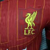 Player Version Liverpool 24/25 Home Authentic Jersey