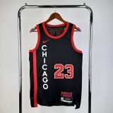 Men's 2024 Michael Jordan Black Team Jersey - City Edition