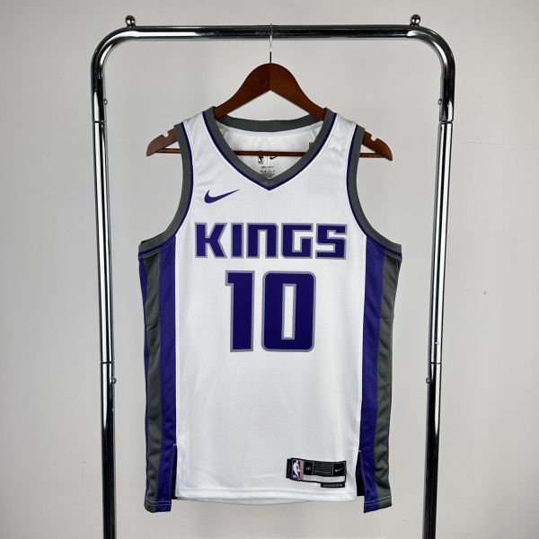 Men's 2023 Domantas Sabonis White Home Team Jersey