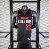 Men's 2024 Jimmy Butler Black Team Jersey - City Edition