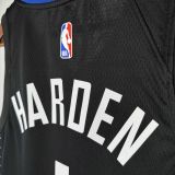 Men's 2021 James harden Black Team Jersey - Statement Edition