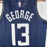 Men's 2024 Paul George Blue Team Jersey - City Edition