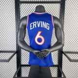 Men's M&N 1982∕83 Julius Erving Blue Retro Jersey