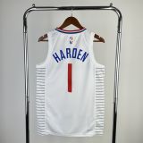 Men's 2023 James harden White Home Team Jersey