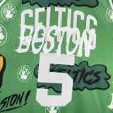 Men's M&N 2007/08 Kevin Garnett Green Retro Jersey