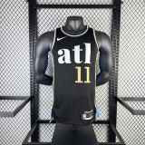 Men's 2024 Trae Young Black Team Jersey - City Edition