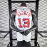 Men's 2024 James Harden White Team Jersey - City Edition
