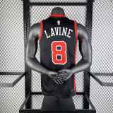 Men's 2024 Zach LaVine Black Team Jersey - City Edition
