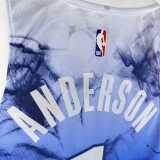 Men's 2024 Kyle Anderson Blue Team Jersey - City Edition