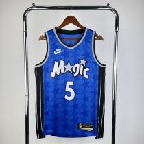 Men's 2024 Paolo Banchero Retro Blue Team Jersey