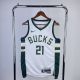 Men's 2023 Jrue Holiday White Home Team Jersey