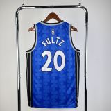 Men's 2024 Markelle Fultz Retro Blue Team Jersey