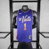 Men's 2024 Devin Booker Blue Team Jersey - City Edition