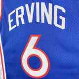Men's M&N 1982∕83 Julius Erving Blue Retro Jersey