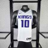 Men's 2023 Domantas Sabonis White Home Team Jersey
