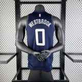 Men's 2024 Russell Westbrook Blue Team Jersey - City Edition