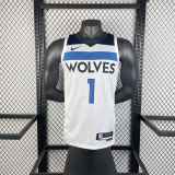 Men's 2023 Kyle Anderson White Home Team Jersey