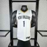 Men's 2023 Zion Williamson White Home Team Jersey