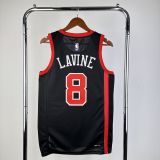 Men's 2024 Zach LaVine Black Team Jersey - City Edition