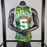 Men's M&N 2007/08 Kevin Garnett Green Retro Jersey