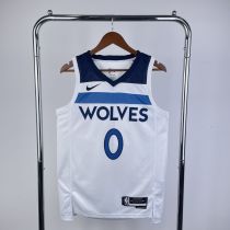Men's 2023 D'Angelo Russell White Home Team Jersey