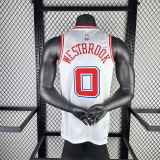 Men's 2024 Russell Westbrook White Team Jersey - City Edition
