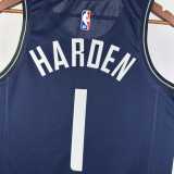 Men's 2024 James harden Blue Team Jersey - City Edition