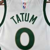 Men's 2024 Jayson Tatum White Team Jersey - City Edition