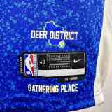 Men's 2024 Giannis Antetokounmpo Blue Team Jersey - City Edition