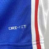Men's 2023 Kelly Oubre Jr. Away Blue Team Jersey