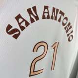Men's 2024 Tim Duncan White Team Jersey - City Edition