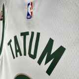 Men's 2024 Jayson Tatum White Team Jersey - City Edition