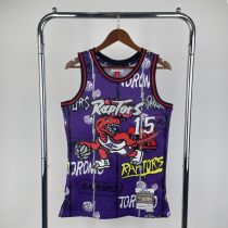 Men's M&N 1998/99 Vince Carter Purple Retro Jersey
