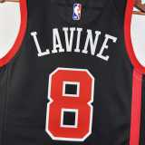 Men's 2024 Zach LaVine Black Team Jersey - City Edition