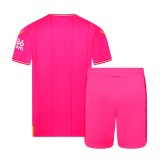Kids Wolves 23/24 Away Goalkeeper Jersey and Short Kit