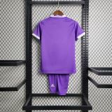 Kids Real Madrid 2016/2017 Away Retro Jersey and Short Kit