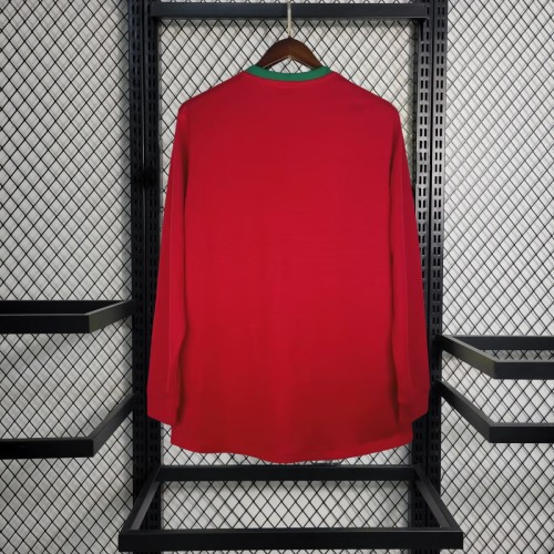 Portugal 2012/2013 Home Retro Long Sleeve Jersey