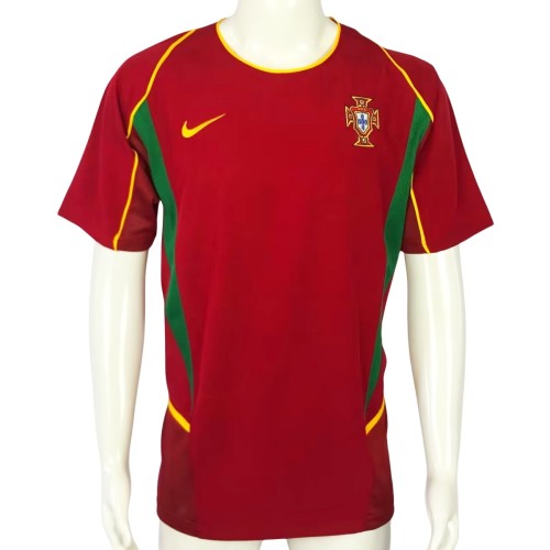 Portugal 2002 World Cup Home Retro Jersey