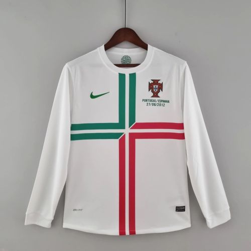 Portugal 2012 Euro Away Retro Long Sleeve Jersey