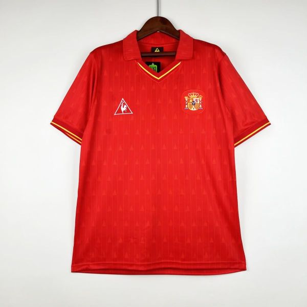 Spain 1988/1991 Home Retro Jersey